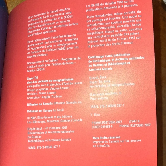 Elise Gravel Super-Titi French kids humourous Book - Picture 9 of 11